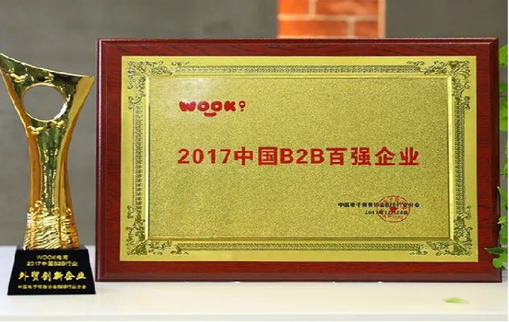 2017 China Top 100 B2B Enterprises
